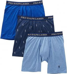 Polo Ralph Lauren мужские длинные боксеры, Blue