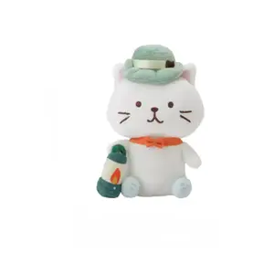 Кукла HAPINS Cat Camping плюшевая кукла высота 14см Liv Heart