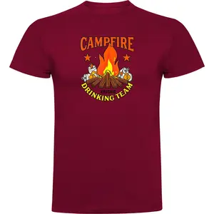 Футболка с коротким рукавом Kruskis Drinking Team, красный