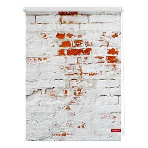 Рулонные шторы Lichtblick Mauer, 45x150x6 см цвет weiß/rot