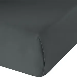 Простыня Würzburg" anthracite 240x280 cm" Erwin Müller