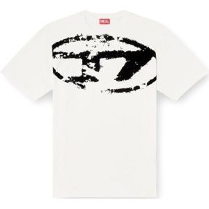 Футболка t boxt n14 DIESEL, экрю