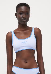 Верх бикини ESSENTIALS BRALETTE LOGO Tommy Hilfiger, светло-голубой
