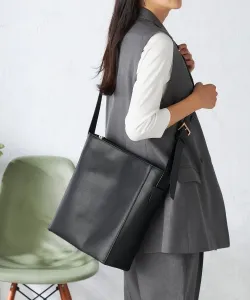 Сумка-тоут формата А4 с одной ручкой Avv, цвет Black