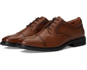 Оксфорды Nunn Bush Jarvis Cap Toe Oxford Dress Casual Business Formal Lace Up, цвет Cognac