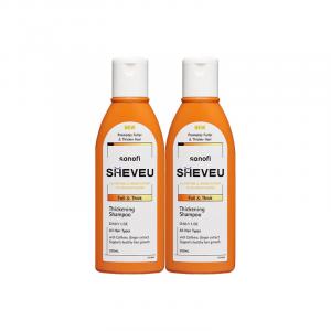 SHEVEU Selsun Yellow шампунь от перхоти без силиконов увлажняющий, контроль жирности, снятие зуда 200мл/ 200мл*2