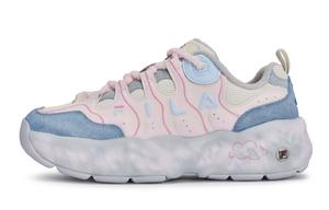 FILA MUFFIN Walking Planet, Pink Cloud Low top Casual Shoes Women's Gray Pink Blue