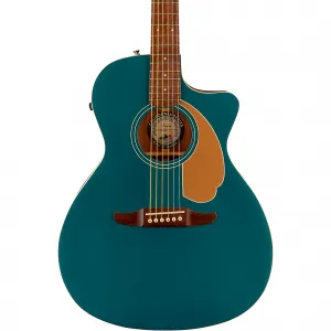 Акустико-электрогитара Fender Newporter Player Limited Edition, Ocean Teal