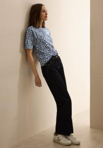 Футболка с принтом MIT KNOPFDETAIL Cecil, белый