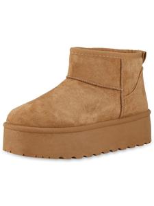 Ботильоны VAN HILL Winter Boots Emma, светло-коричневый