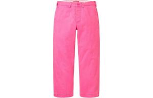 SS24 Повседневные брюки унисекс Supreme, розовый