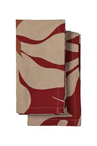 Кухонные полотенца Edith 50 х 70 см, 2 шт. Sagaform, бордовый