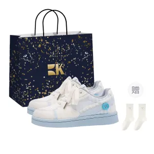 Нескользящие легкие низкие кроссовки для женщин Boldi Kuki, Blue (Shopping Bag-Comes With Socks)