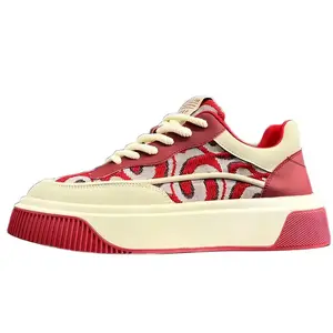 ZUOSAISI Водонепроницаемые легкие дышащие мужские лоу-топы для скейтбординга красные, цвет Red