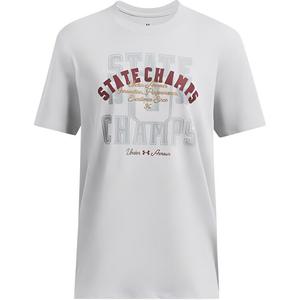 Футболка женская современная серая Under Armour