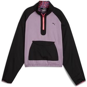 Толстовка гипернатуральная тканая с застежкой-молнией 1/2 Puma, цвет pale plum