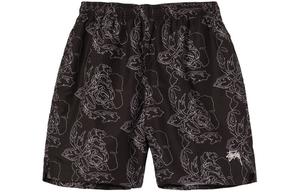 Повседневные шорты унисекс Stussy, цвет Black