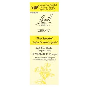 Original Flower Remedies, Cerato, 0,35 жидких унций (10 мл) Bach