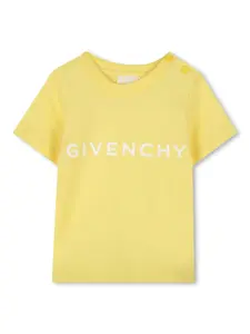 Футболка с логотипом Givenchy Kids, желтый