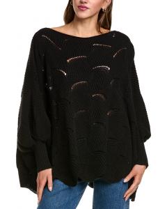 Свитер с круглым вырезом JAK Jak, черный