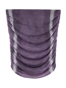 Юбка Pull&Bear, баклажановый/сиреневый/лавандовый