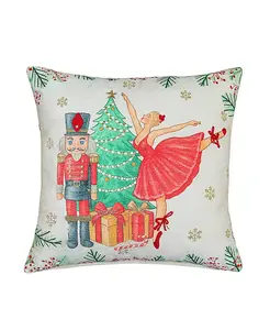 Декоративная подушка «Альпийский праздник», 20 x 20 дюймов Vibhsa, nutcracker