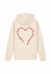 Толстовка Mira Paris FLOWERS BACK EMBROIDERY UNISEX ZIPPED, Off White/Beige