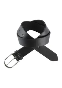 Кожаный ремень HUGO "Zoey-S_Sz35", черный