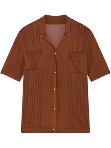 Рубашка Donde Esteban Guayabera, коричневый