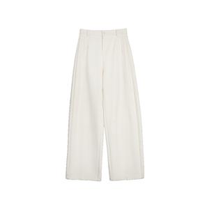 Повседневные брюки женские утепленные Others ELLE, белый