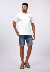 Набор из 3 футболок с принтом Pier One, White/Sand/Black