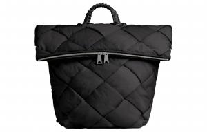 CASSETTE Рюкзак из ткани Мужской Черный Bottega Veneta