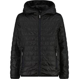 Детская куртка с фиксирующимся капюшоном Cmp, цвет nero