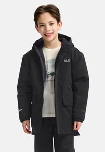 Зимняя куртка Jack Wolfskin CANVEY KIDS UNISEX, Black