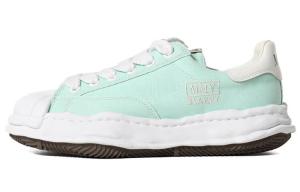 Кроссовки Maison MIHARA YASUHIRO Blakey OG Sole Canvas Low Light Blue, розовый