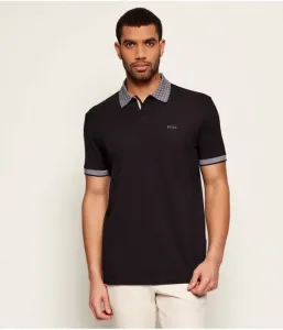 Поло PL_GOC Chip Paddy regular fit Boss Green, черный
