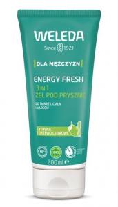 Гель для душа, Men Energy Fresh, 200 мл Weleda