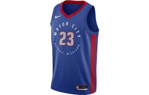 Мужское баскетбольное джерси Nike, цвет Blue