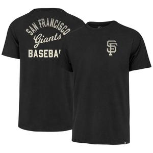 Мужская черная футболка San Francisco Giants Turn Back Franklin '47