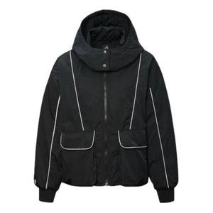 Куртка casual down jacket 'black' Converse, черный