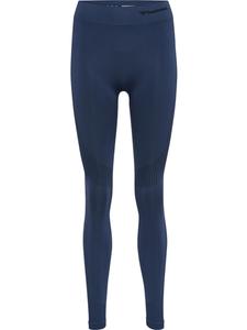 Леггинсы Hummel Hmlshaping Seamless Mw Tights, цвет INSIGNIA BLUE
