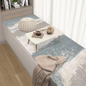 Budis Ковер 80х210 см из искусственной шерсти Fungao 04, всесезонный, противоскользящий, для балкона или спальни