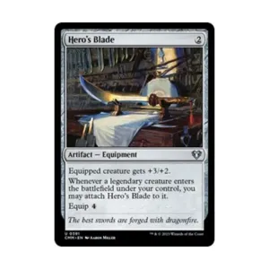 CCG Клинок Героя (U), MTG - Commander Masters
