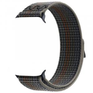 Biaodaige Часы Strap Apple Compatibility Nylon Material 44mm, Midnight