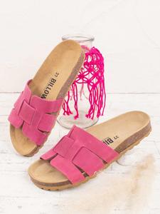 Мюли billowy, фуксия