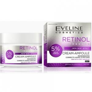 Ночной крем Retinol Therapy 5% Repair Complex New Skin Effect Eveline Cosmetics