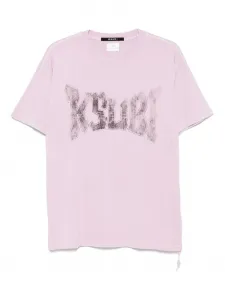 Футболка World Tour Oh G с завязками Ksubi, розовый