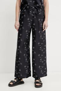 Шелковые брюки Mm, темно-синий