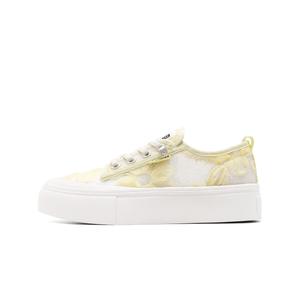 C°BANNER Женские низкие кеды желтые, цвет Yellow