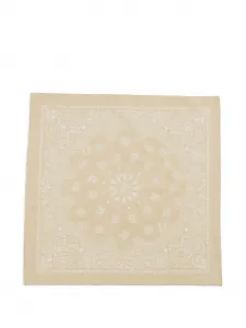 Японская бандана с узором «пейсли» Fortela, бежевый